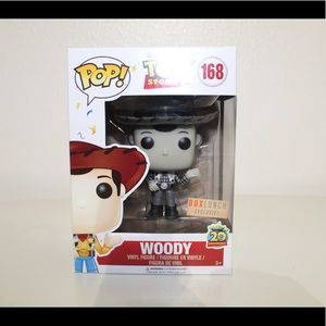 Sheriff Woody Black and White funko pop
